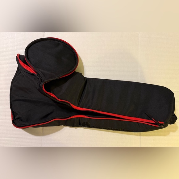 Manfrotto MB MBAG80PN 80cm Tripod Black w Red Trim Zippered Bag - Picture 9 of 12